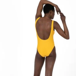 1-delig Vrouwen Zwempak Met Logo Speedo Stripe Leisure Deep UB -Belly Verkoopwinkel 1 delig vrouwen zwempak met logo speedo stripe leisure deep ub 2