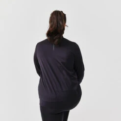 Kalenji Ademend Hardloopjack Voor Dames Dry -Belly Verkoopwinkel ademend hardloopjack voor dames dry zwart 3