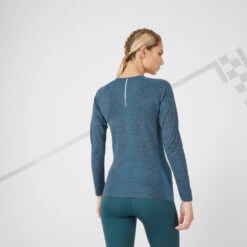 Ademend Hardloopshirt Met Lange Mouwen Voor Dames Skincare Light 13 Ademend Hardloopshirt Met Lange Mouwen Voor Dames Skincare Light -Belly Verkoopwinkel ademend hardloopshirt voor dames skincare light lange mouwen smaragdgroen 2