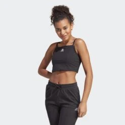 Allover Adidas Graphic Corset-Inspired Tanktop