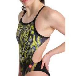 Arena Crazy Swimsuit - Black/Multi -Belly Verkoopwinkel arena crazy swimsuit blackmulti 2