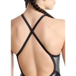 Arena Icons Badpak - Multi/Asphalt/Zwart -Belly Verkoopwinkel arena icons badpak multiasphaltzwart 2