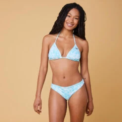 Roxy Bikinibroekje Voor Dames Tanga Blauw -Belly Verkoopwinkel bikinibroekje voor dames tanga blauw 5