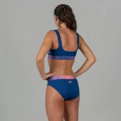 Speedo Bikinitop Voor Dames LILAC Blauw/koraalrood -Belly Verkoopwinkel bikinitop voor dames lilac blauwkoraalrood 2