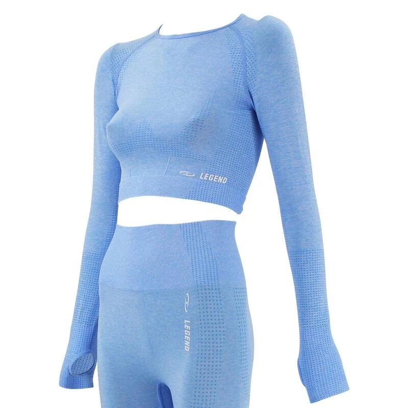 Dames PRO Sport-Top Baby Blue 5 Dames PRO Sport-Top Baby Blue - Afbeelding 3