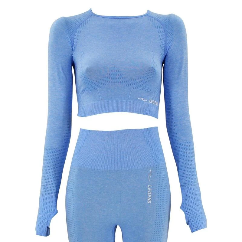 Dames PRO Sport-Top Baby Blue 6 Dames PRO Sport-Top Baby Blue - Afbeelding 4