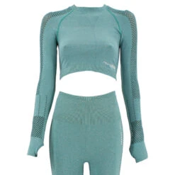 Dames Sport-Top Green - Verschillende Maten - Gemaakt Van Technisch Dry-fit