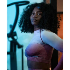 Dames Sport-Top Purple White