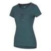 Dames-T-shirt Ocun Classic T Petrol