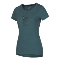 Dames-T-shirt Ocun Classic T Petrol