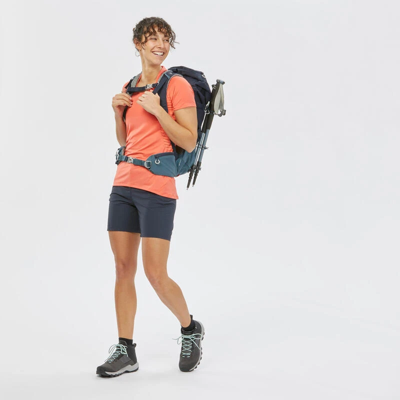 Quechua Damesshort Voor Bergwandelen MH100 4 Quechua Damesshort Voor Bergwandelen MH100 - Afbeelding 2