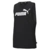 Essentials Logo Cut Off Tanktop Dames PUMA
