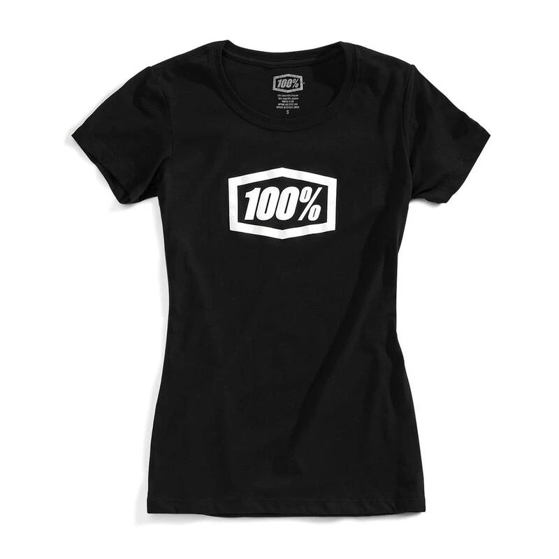 100% Essentieel Dames T-shirt - Zwart 3 100% Essentieel Dames T-shirt - Zwart