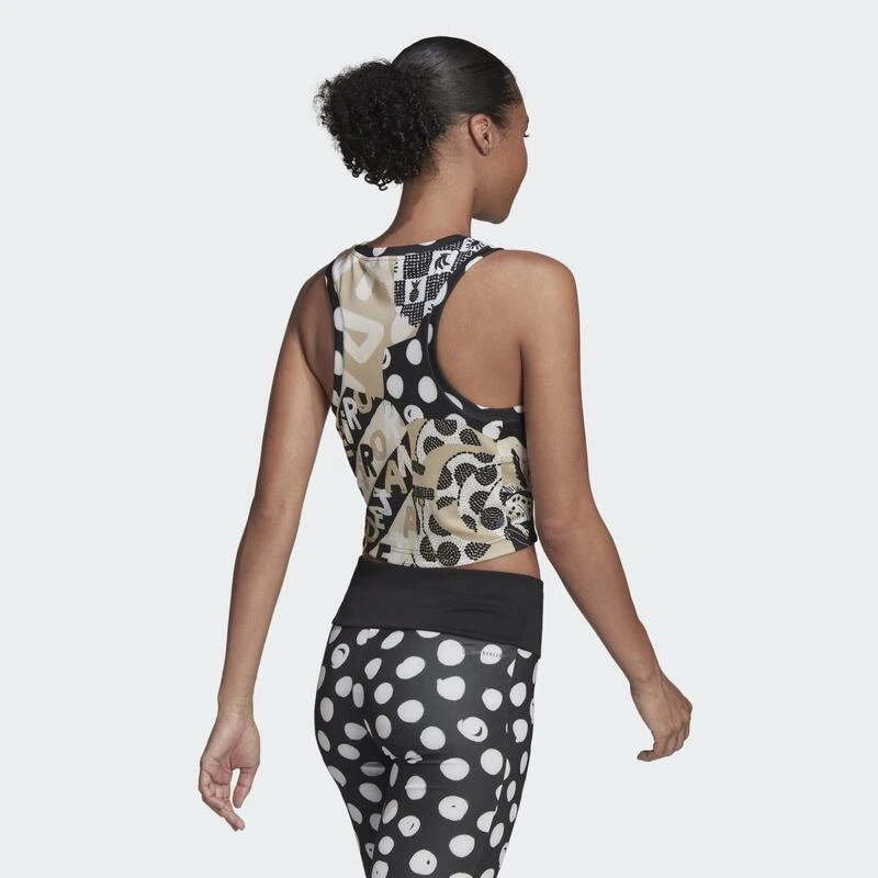 ADIDAS Farm Print AEROREADY Sport Tanktop 4 ADIDAS Farm Print AEROREADY Sport Tanktop - Afbeelding 3