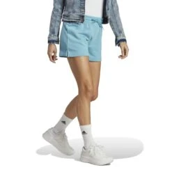 ADIDAS Fitness Short Dames Blauw -Belly Verkoopwinkel fitness short dames blauw 3