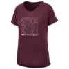 IXS Flow Vrouwen Tech Tee Contour Rozijn -Belly Verkoopwinkel flow vrouwen tech tee contour rozijn