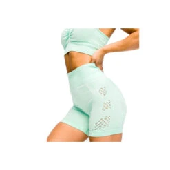 GymHero California Cute Shorts, Vrouwen, Fitness, Shorts, Groen -Belly Verkoopwinkel gymhero california cute shorts vrouwen fitness shorts groen 1