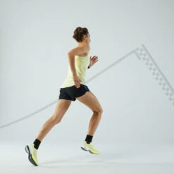 Hardlooptopje Voor Dames Care Ingewerkte Beha -Belly Verkoopwinkel hardlooptopje voor dames care ingewerkte beha geel 6