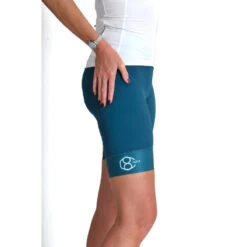 Level+ Fietsshort Blauw/groen Dames 8andCounting -Belly Verkoopwinkel level fietsshort blauwgroen dames 8andcounting 2