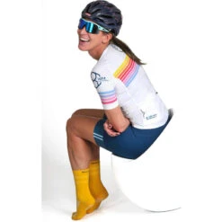 Level+ Fietsshort Blauw/groen Dames 8andCounting -Belly Verkoopwinkel level fietsshort blauwgroen dames 8andcounting 6