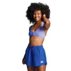 Puma Zwemshort Dames High Waist Elektro Purple -Belly Verkoopwinkel puma zwemshort dames high waist elektro purple 2