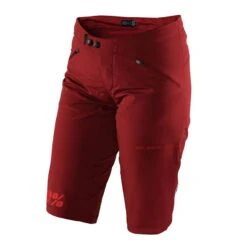 100% Ridecamp Dames Short - Rood