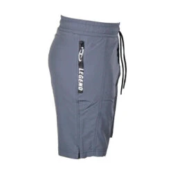 Short Met Rits Vakken Kids/Volwassenen Mat Grijs Polyester -Belly Verkoopwinkel short met rits vakken kidsvolwassenen mat grijs polyester 3