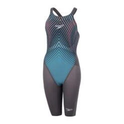 Speedo Fastskin LZR Pure Valor Closedback Kneeskin - Night Flare -Belly Verkoopwinkel speedo fastskin lzr pure valor closedback kneeskin night flare 2