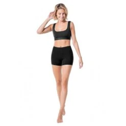 Sport Shorts Met Zak Fitness Yoga Hoge Taille Dames Halasana