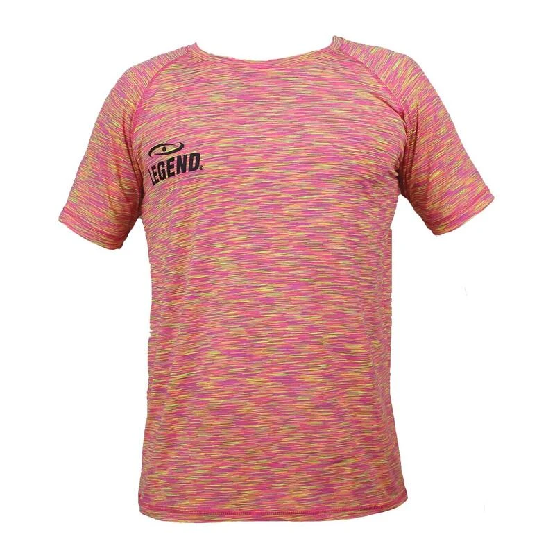 Sportshirt Kids/Volwassenen Geel Melange DriFit 6 Sportshirt Kids/Volwassenen Geel Melange DriFit - Afbeelding 4