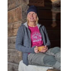 T-shirt Meja Adventure Voor Dames - 100% Merino Wol - Zwart -Belly Verkoopwinkel t shirt meja adventure voor dames 100 merino wol zwart 3