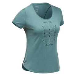 Quechua Wandel T-shirt Voor Dames NH500
